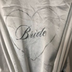 Victoria’s Secret “Bride” wedding robe